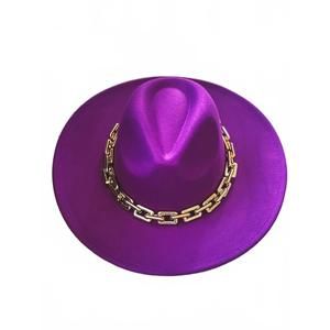 NEW LITTLE SECRET OF MINE women's fedora hats in purple